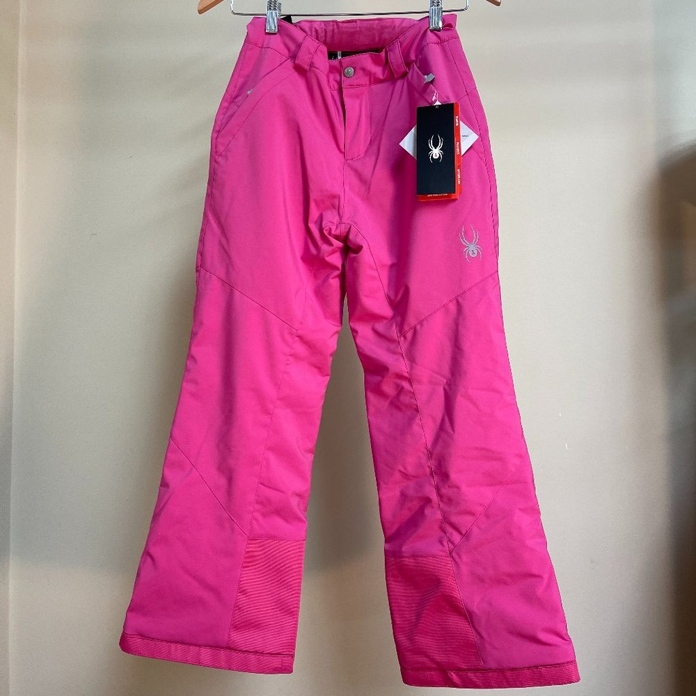 Spyder Vixen Girls Pink Ski Pants Size 12